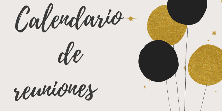 Calendario reuniones